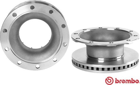 Brembo 09.A594.20 - Гальмівний диск autozip.com.ua