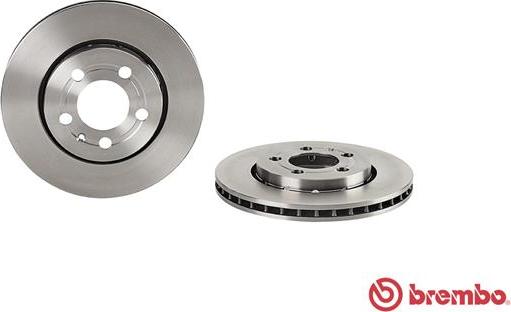 Brembo 09.A652.10 - Гальмівний диск autozip.com.ua