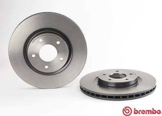 Brembo 09.A603.11 - Гальмівний диск autozip.com.ua