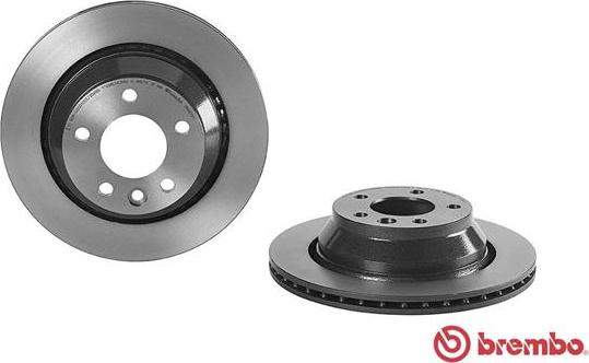 Brembo 09.A616.11 - Гальмівний диск autozip.com.ua