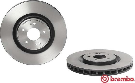 Brembo 09.A196.11 - Диск гальмівний autozip.com.ua