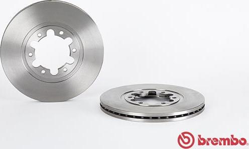 Brembo 09.A860.10 - Гальмівний диск autozip.com.ua