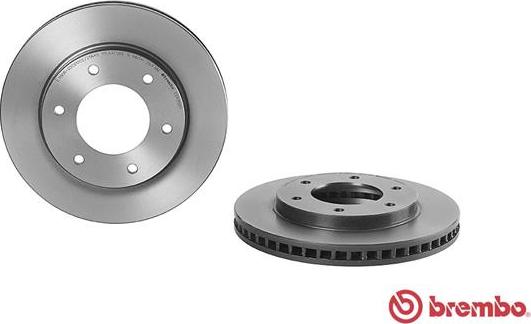 Brembo 09.A868.11 - Диск гальмівний autozip.com.ua