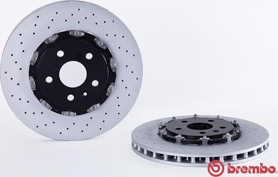 Brembo 09.A804.33 - Гальмівний диск autozip.com.ua