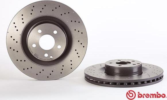 Brembo 09.A817.11 - Гальмівний диск autozip.com.ua