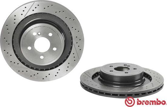 Brembo 09.A822.11 - Гальмівний диск autozip.com.ua