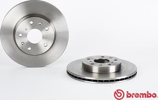 Brembo 09.A296.14 - Гальмівний диск autozip.com.ua