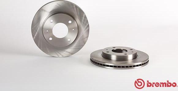 Brembo 09.A258.10 - Гальмівний диск autozip.com.ua