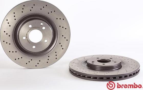 Brembo 09.A731.11 - Гальмівний диск autozip.com.ua