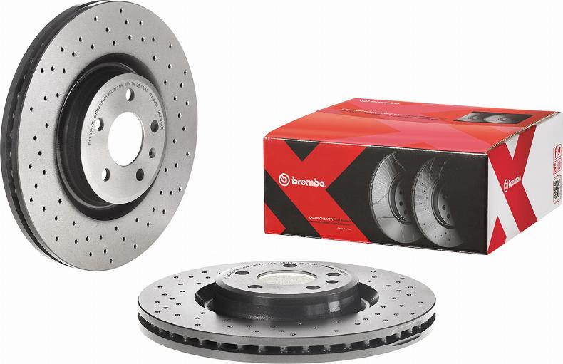 Brembo 09.B970.1X - Гальмівний диск autozip.com.ua