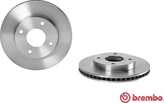 Brembo 09.B526.10 - Гальмівний диск autozip.com.ua