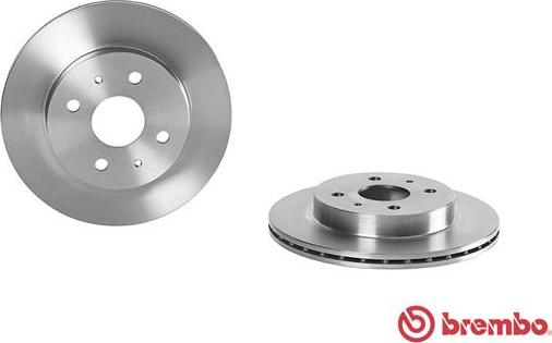 Brembo 09.B523.10 - Гальмівний диск autozip.com.ua