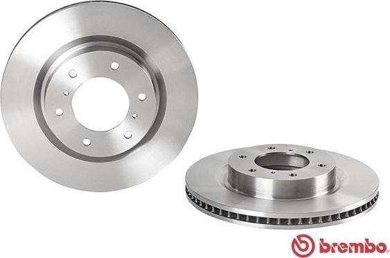 Brembo 09.B636.10 - Гальмівний диск autozip.com.ua