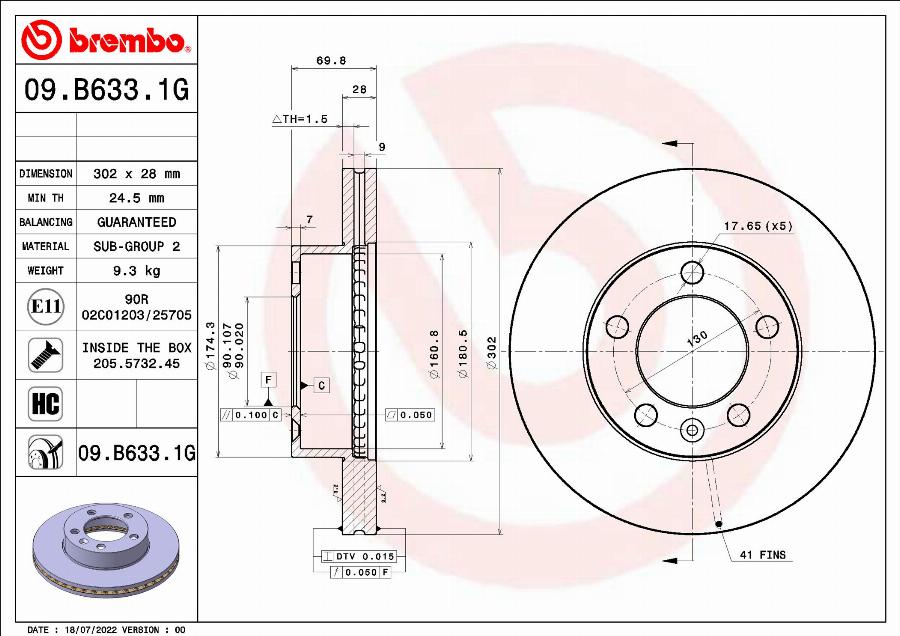 Brembo KT 10 034 - Комплект гальм, дисковий гальмівний механізм autozip.com.ua