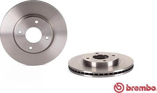 Brembo 09.B632.10 - Гальмівний диск autozip.com.ua