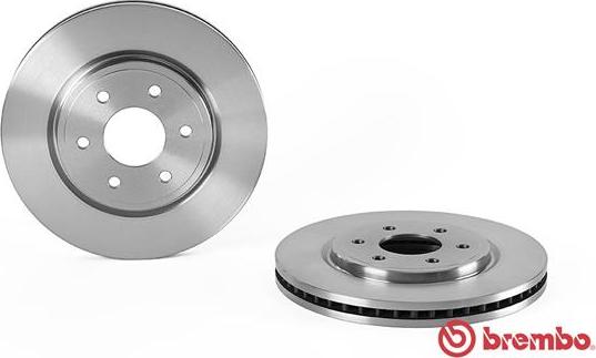 Brembo 09.B628.10 - Диск гальмівний autozip.com.ua