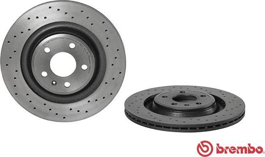 Brembo 09.B040.1X - Гальмівний диск autozip.com.ua