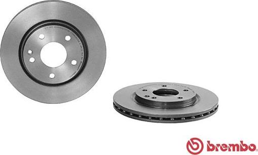 Brembo 09.B843.11 - Гальмівний диск autozip.com.ua