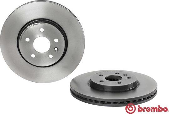 Brembo 09.B356.21 - Гальмівний диск autozip.com.ua