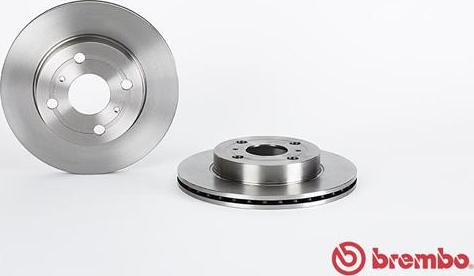 Brembo 09.B309.10 - Гальмівний диск autozip.com.ua