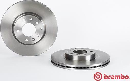 Brembo 09.B272.10 - Диск тормозной MAZDA 6 передн. пр-во BREMBO autozip.com.ua