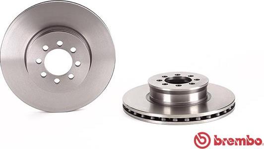 Brembo 09.B749.40 - Гальмівний диск autozip.com.ua