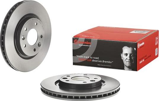 Brembo 09.C545.11 - Диск гальмівний NISSAN QASHQAI. X-TRAIL передн. вир-во BREMBO autozip.com.ua