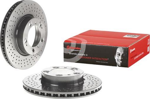 Brembo 09.C880.11 - Диск гальмівний передн. лів. PORSCHE 911-Boxster 97-13 autozip.com.ua