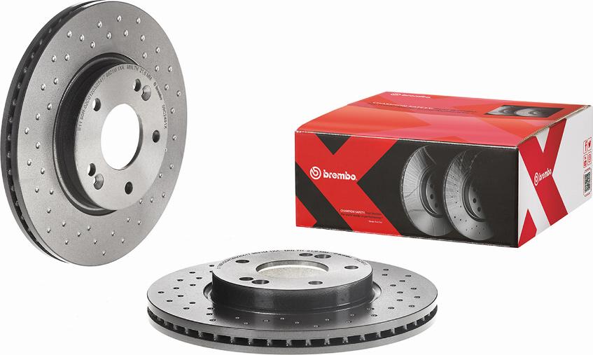 Brembo 09.C249.1X - Гальмівний диск autozip.com.ua