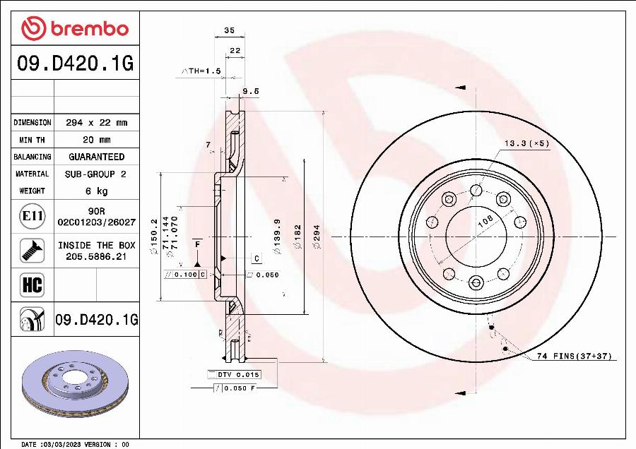 Brembo KT 10 051 - Комплект гальм, дисковий гальмівний механізм autozip.com.ua