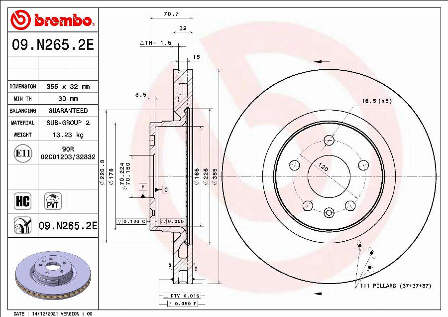 Brembo KT 08 021 - Комплект гальм, дисковий гальмівний механізм autozip.com.ua