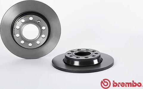 Brembo 08.9918.21 - Гальмівний диск autozip.com.ua