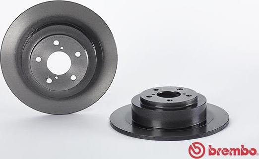 Brembo 08.9093.11 - Гальмівний диск autozip.com.ua