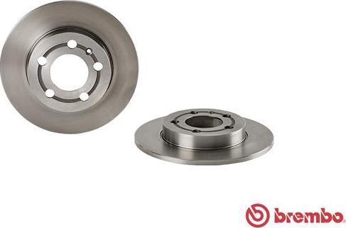 Brembo 08.9148.10 - Гальмівний диск autozip.com.ua