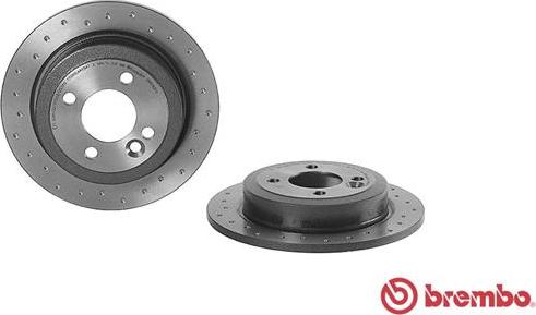 Brembo 08.9163.1X - Гальмівний диск autozip.com.ua