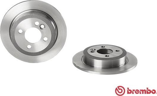 Brembo 08.9163.20 - Гальмівний диск autozip.com.ua