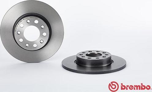 Brembo 08.9364.21 - Гальмівний диск autozip.com.ua