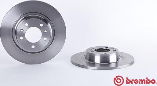 Brembo 08.9367.10 - Гальмівний диск autozip.com.ua