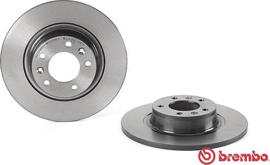 Brembo 08.9367.11 - Гальмівний диск autozip.com.ua