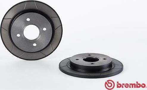 Brembo 08.4931.76 - Гальмівний диск autozip.com.ua