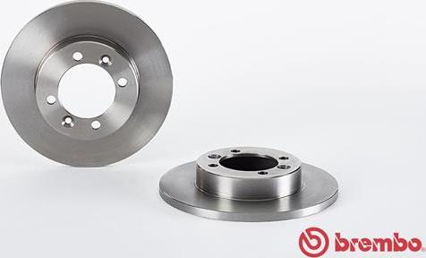 Brembo 08.4480.10 - Гальмівний диск autozip.com.ua