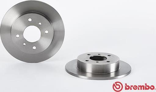 Brembo 08.5443.10 - Гальмівний диск autozip.com.ua