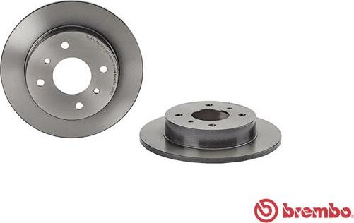 Brembo 08.5443.11 - Гальмівний диск autozip.com.ua