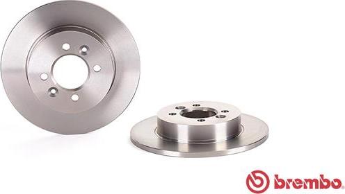 Brembo 08.5645.60 - Гальмівний диск autozip.com.ua