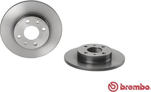 Brembo 08.5085.11 - Диск гальмівний autozip.com.ua