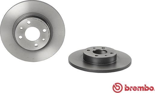 Brembo 08.5086.11 - Гальмівний диск autozip.com.ua