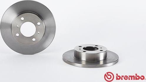 Brembo 08.5243.30 - Гальмівний диск autozip.com.ua