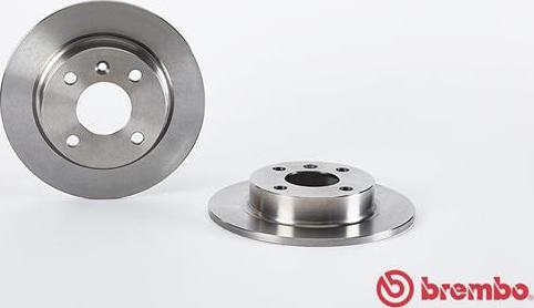 Brembo 08.5237.10 - Гальмівний диск autozip.com.ua