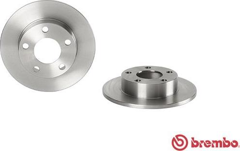 Brembo 08.8408.10 - Гальмівний диск autozip.com.ua