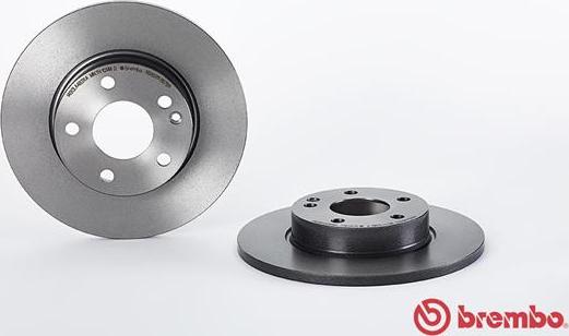 Brembo 08.8679.11 - Гальмівний диск autozip.com.ua